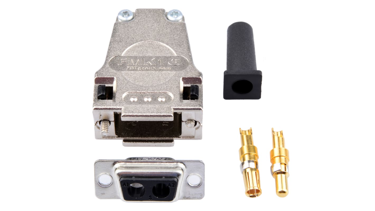 FCT FMK 2 Way Cable Mount D-sub Connector Male/Female