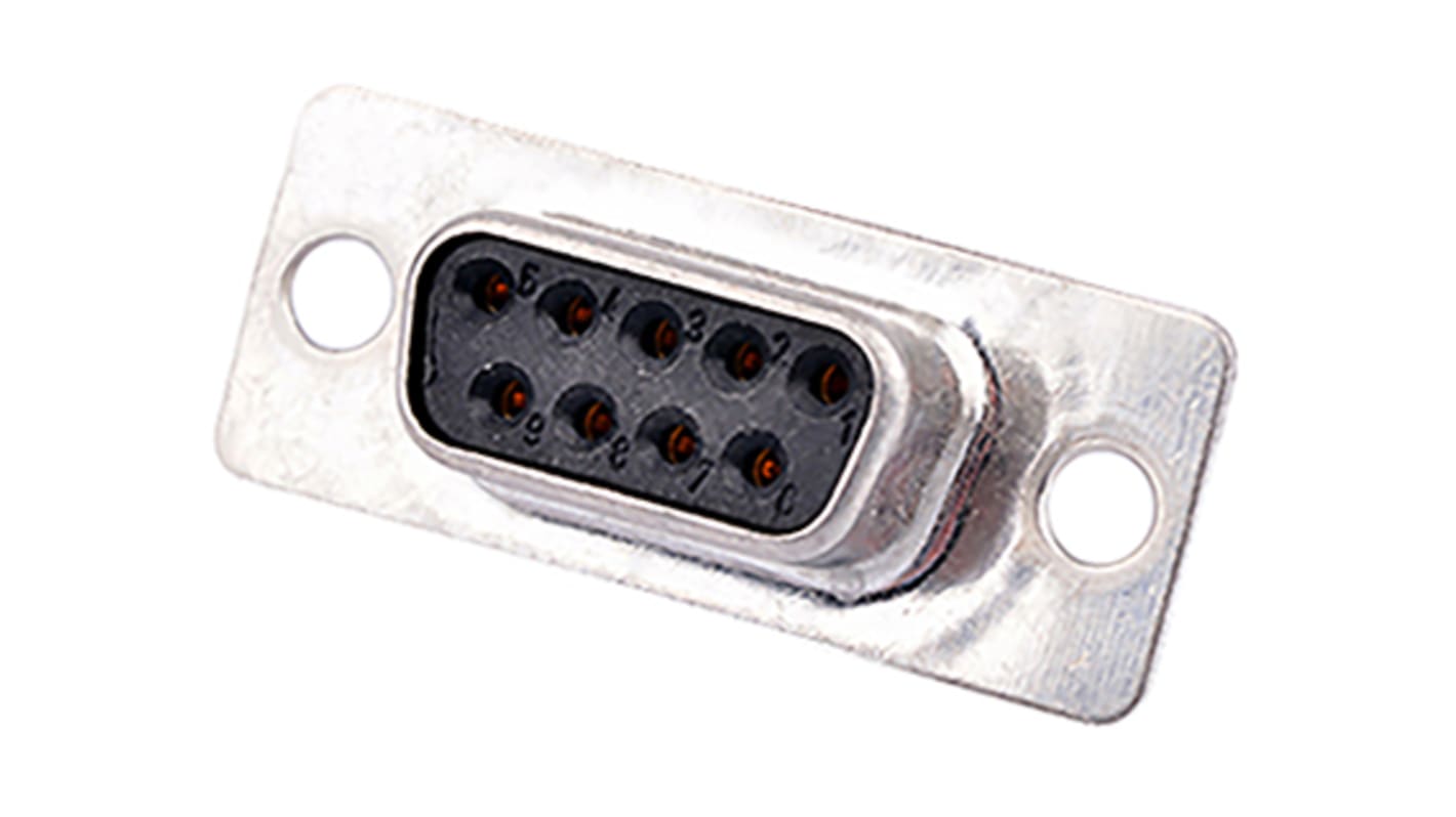 FCT from Molex FC 9 Way Cable Mount D-sub Connector Socket