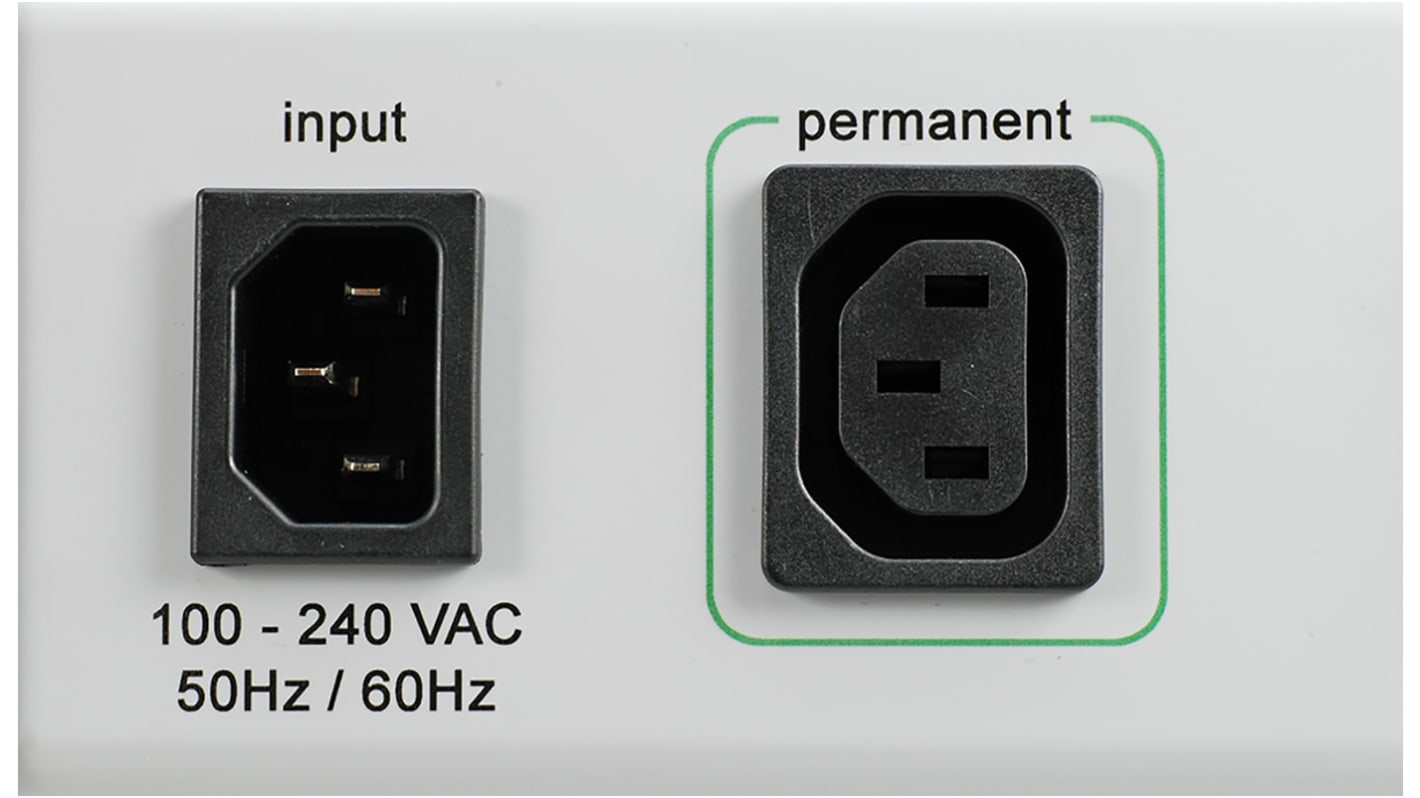 Rozvodná jednotka 7cestná, 10A, 250 V IEC C14 Typ F – německá Schuko