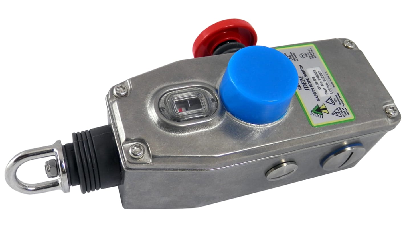 GLM-SS Rope Pull Switch, w/ E-stop