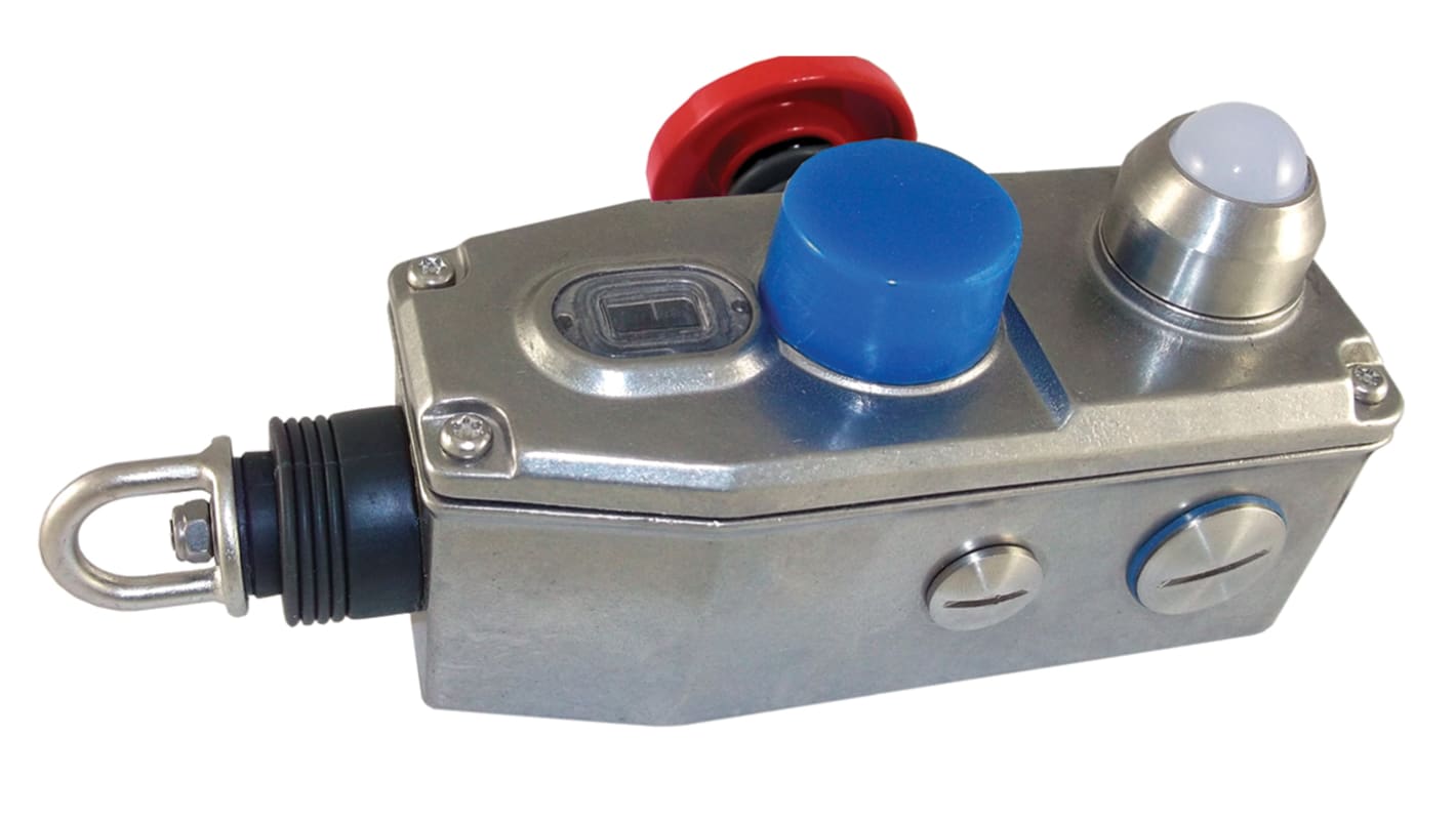 GLM-SS Rope Pull Switch, w/ E-stop & LED