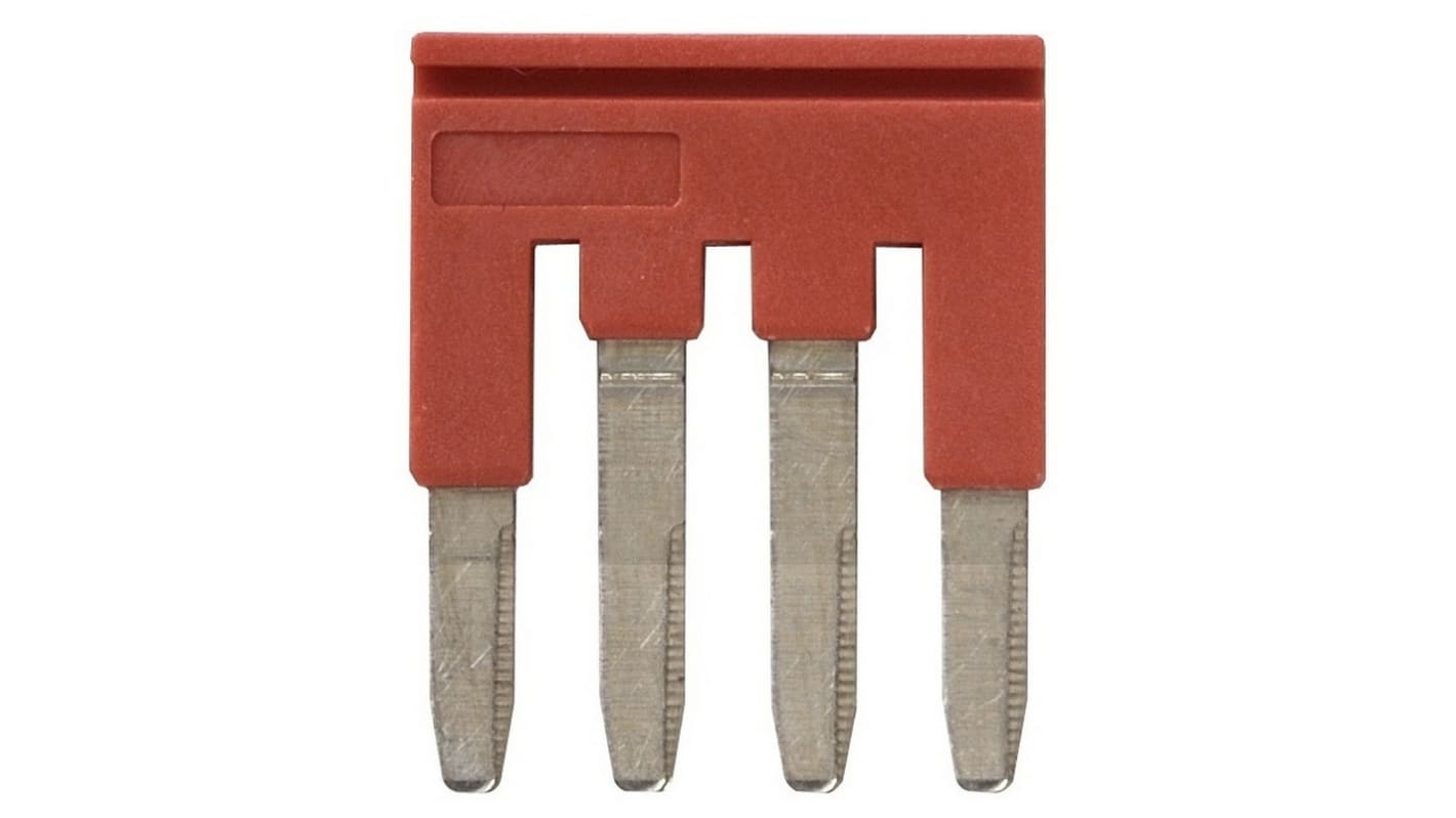 Barrette courte Omron série XW5S à utiliser avec Bloc de jonction de mise à la terre XW5G-P2.5-4, bloc de jonction