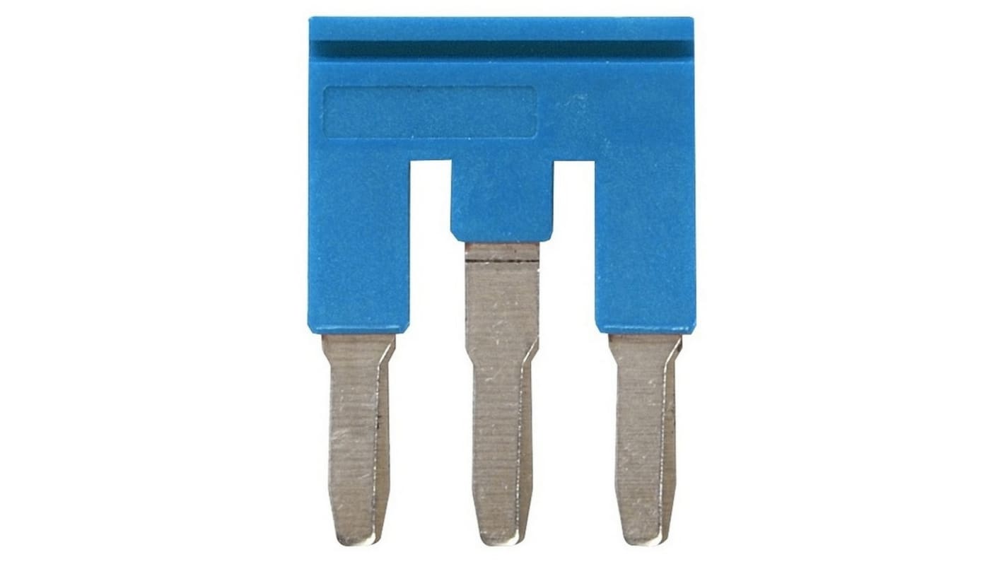 Omron, XW5S Short Bar for use with XW5G-P4.0-3 Grounding Terminal Block, XW5T-P4.0-3 Feed Through Terminal Block