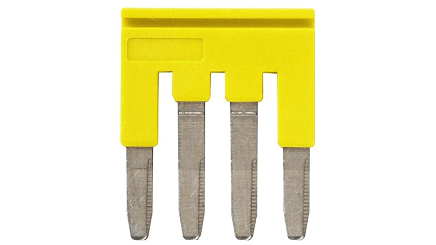 Barrette courte Omron série XW5S à utiliser avec Bloc de jonction traversant XW5T-S2.5-1.1-1, bloc de jonction