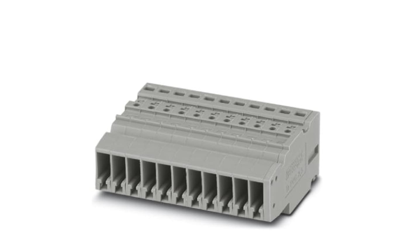 Phoenix Contact COMBI Series PPC 2,5/11 Non-Fused Terminal Block, 24A, 26 → 12 AWG, 26 → 14 (Flexible)