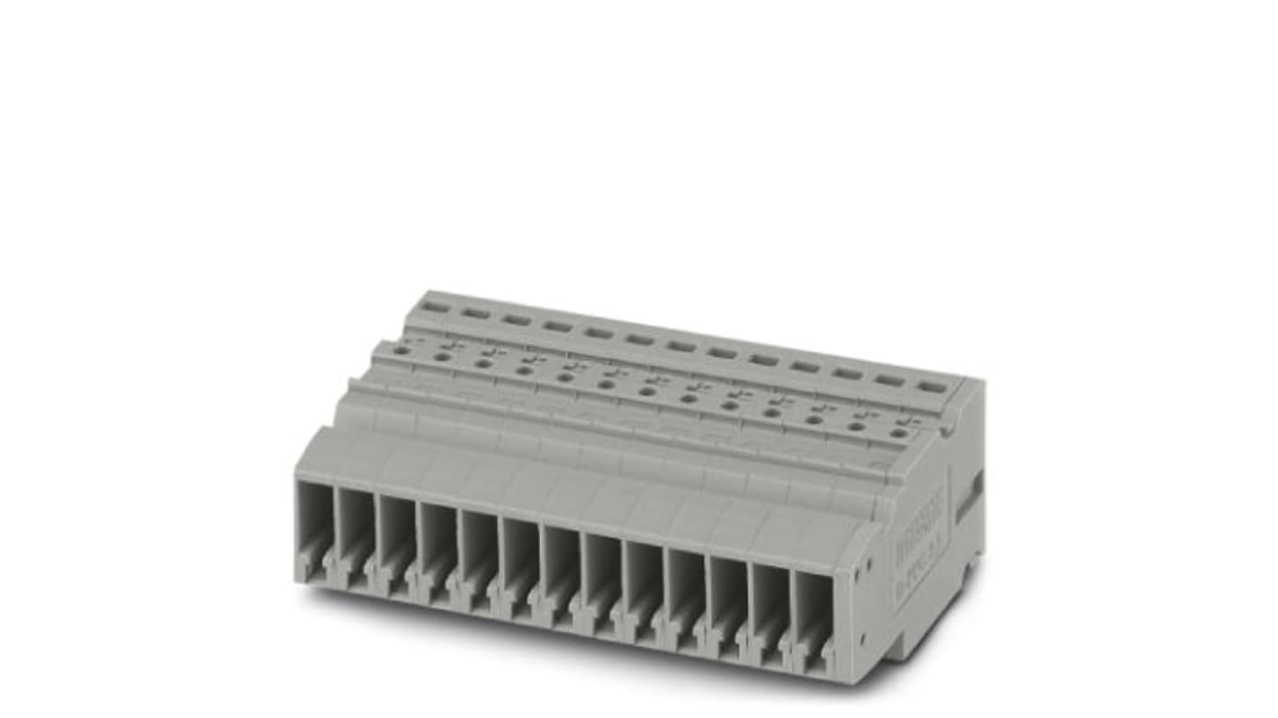 Phoenix Contact COMBI Series PPC 2,5/13 Non-Fused Terminal Block, 24A, 26 → 12 AWG, 26 → 14 (Flexible)