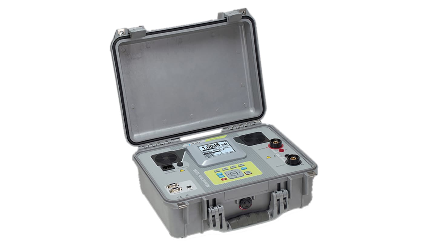 Metrel MI 3252 Ohmmeter, 199999 Ω Max, 1nΩ Resolution, Low Resistance