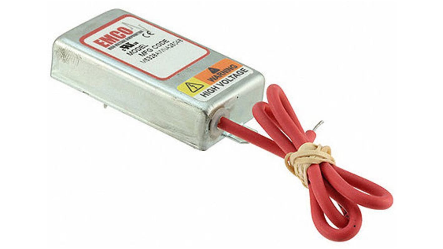 Convertidor dc-dc 1W, Salida 6kV, 166μA, 0.0025