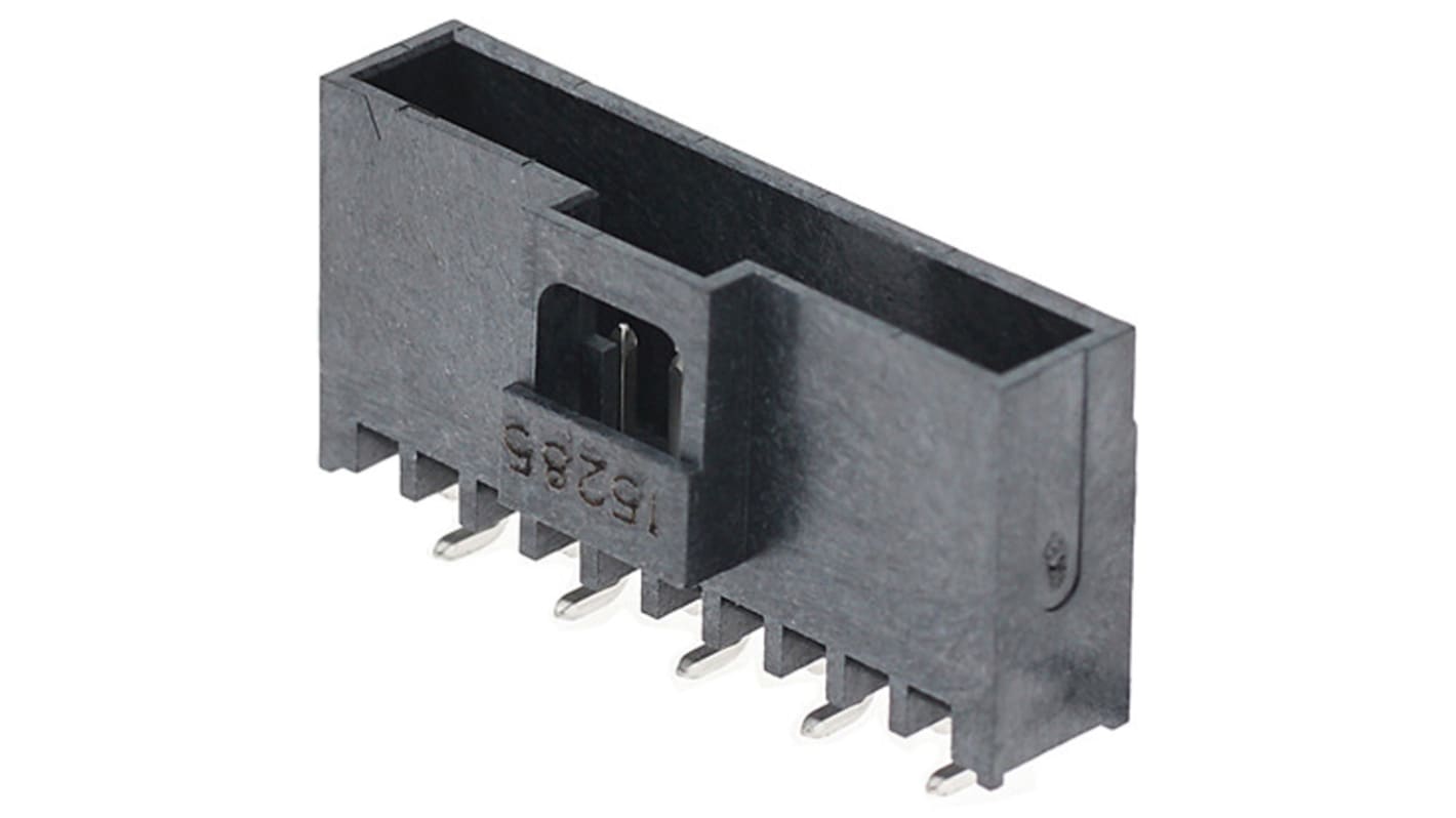 Molex Milli-Grid Leiterplatten-Stiftleiste Gerade, 10-polig / 1-reihig, Raster 2.0mm, Kabel-Platine,