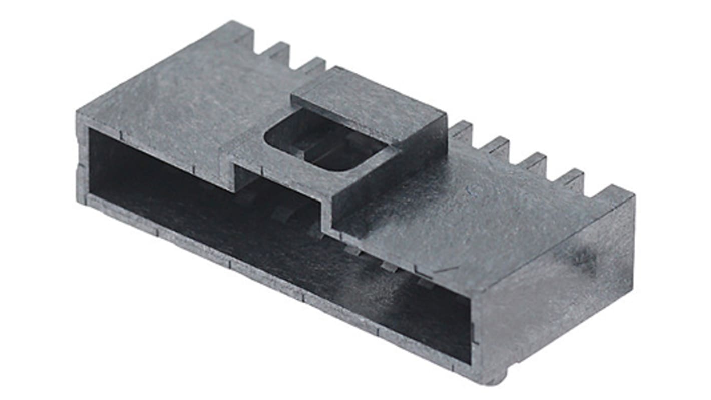 Conector macho para PCB Ángulo de 90° Molex serie Milli-Grid de 10 vías, 1 fila, paso 2.0mm, para soldar, Montaje en
