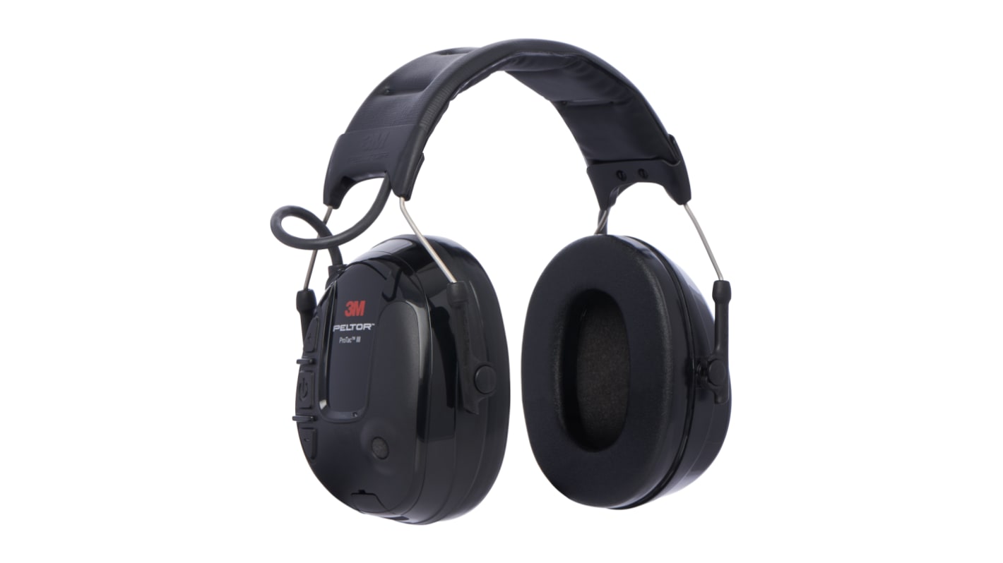 Casque antibruit électronique 3M PELTOR série ProTac III Serre-tête 26dB Noir