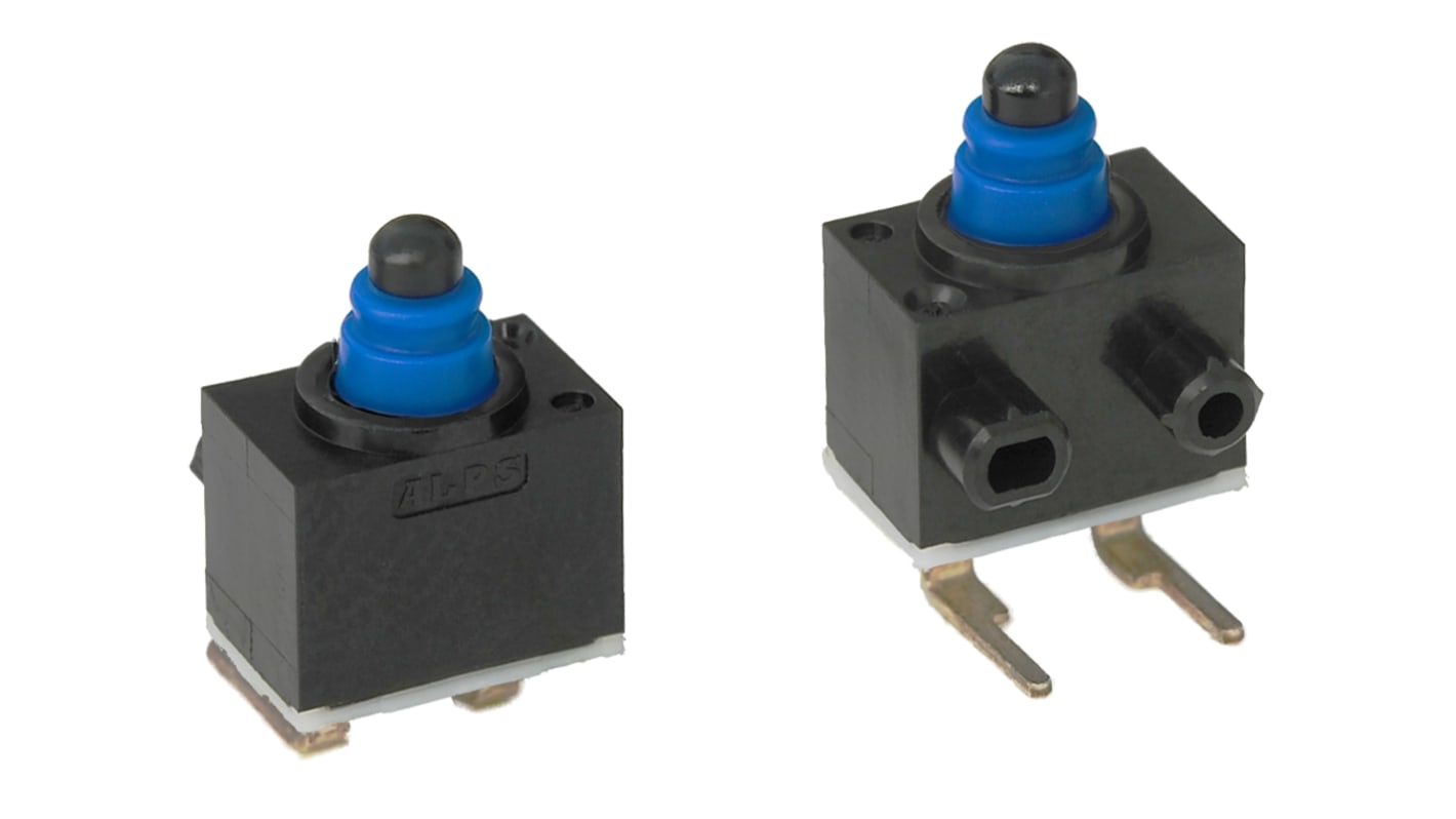 Alps Alpine Detector Switch, SPST, 100 mA