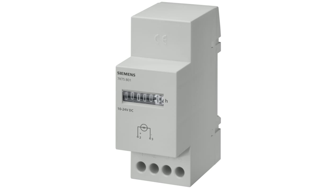 Siemens SENTRON Aufwärts Zähler Mechanisch 7-stellig, Stunden, max. 60Hz, 115 V ac