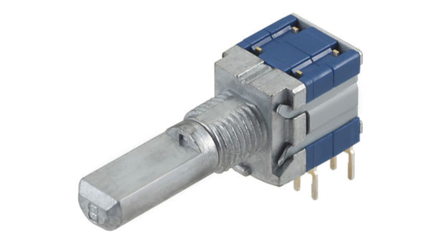 Alps Alpine, 4 Position DPDT Rotary Switch, 100 mA, PC Pin