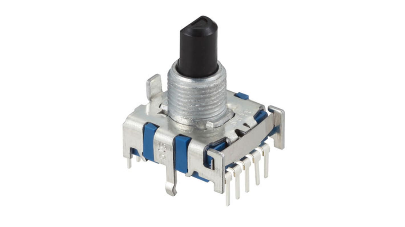 SRBV181004 Alps Alpine, 8 Position SP8T Rotary Switch, 300 mA, PC Pin