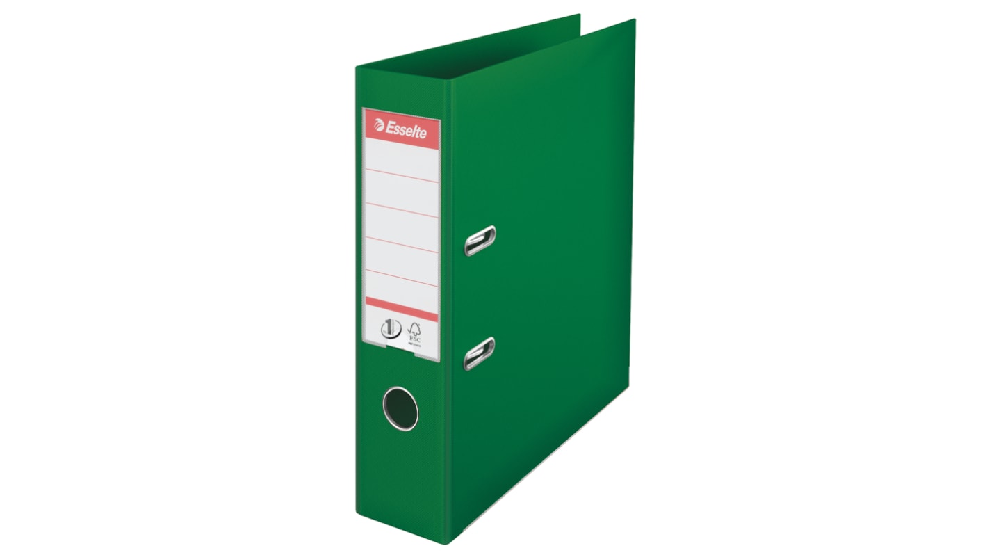 811360 Esselte Green A4 Lever Arch Ring Binder RS