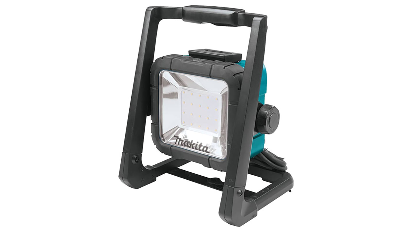 Makita DML805 Rechargeable LED Work Light, Type G - British Plug, 10 W, 18 V