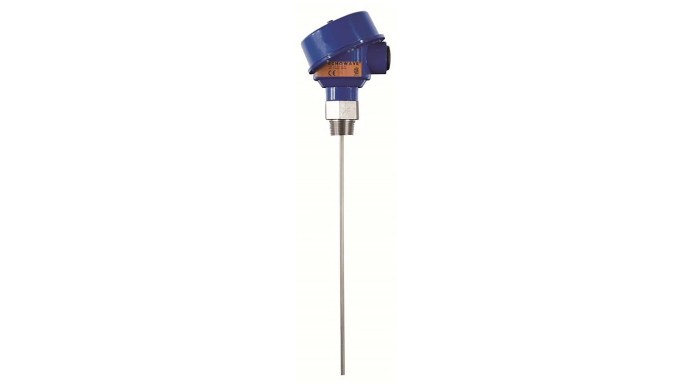 Flowline EchoWave Series Guided Radar Level Sensor Level Radar, Vertical, Aluminium Body