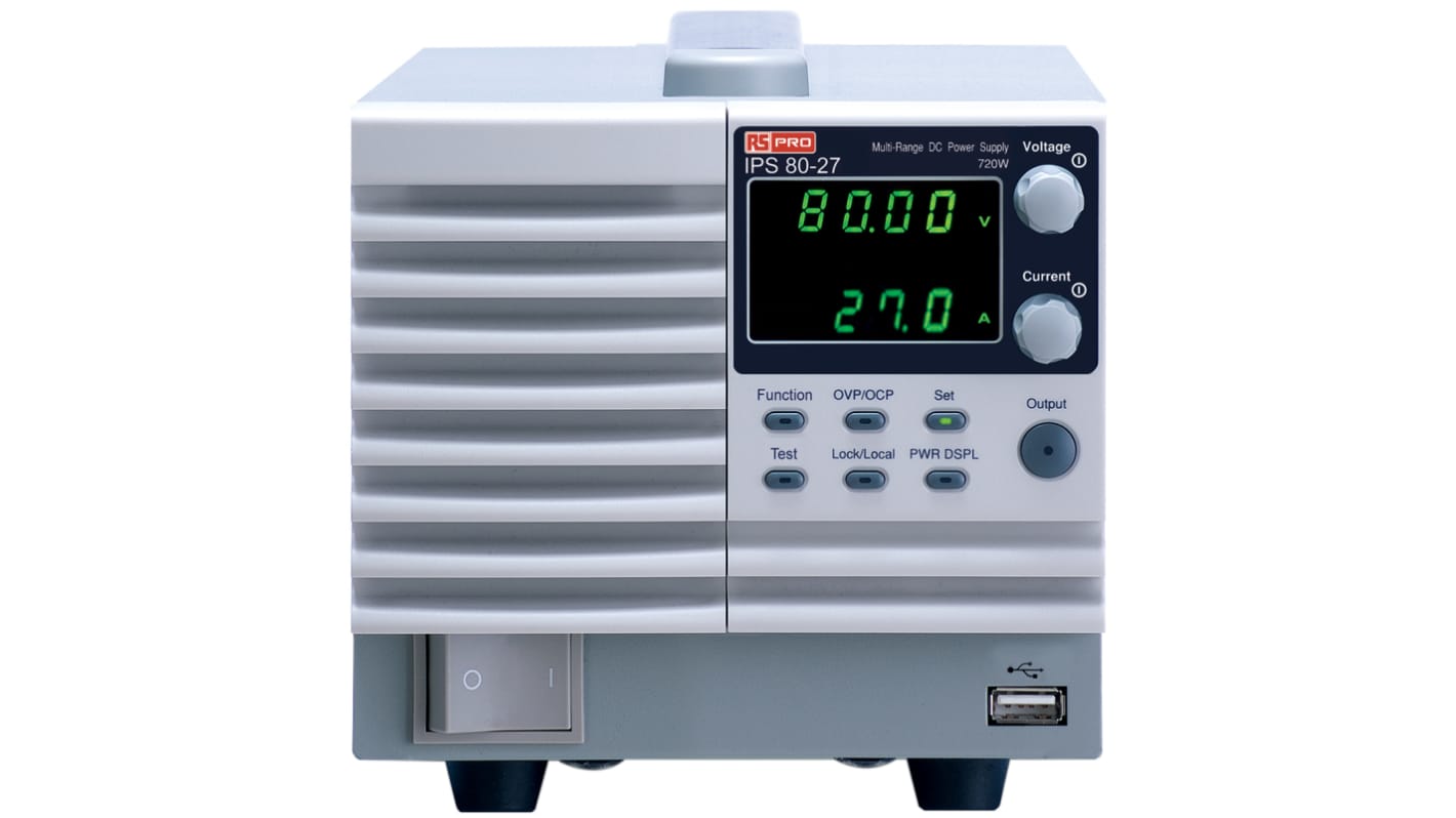 Alimentation de laboratoire, 0 → 80V, 27A, 1 sortie 720W