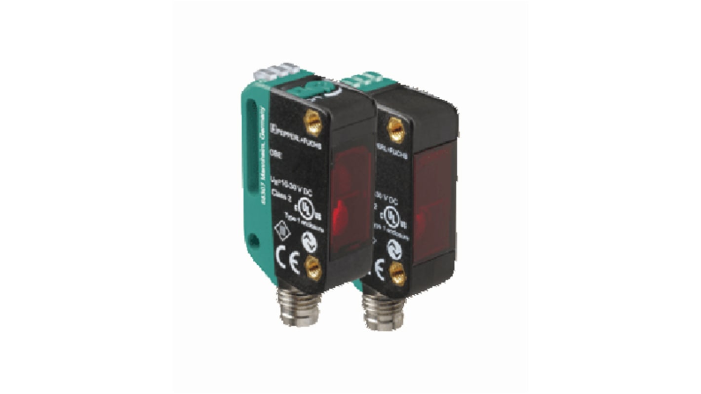 Pepperl + Fuchs Through Beam Photoelectric Sensor, Block Sensor, 0 → 20 m Detection Range IO-LINK