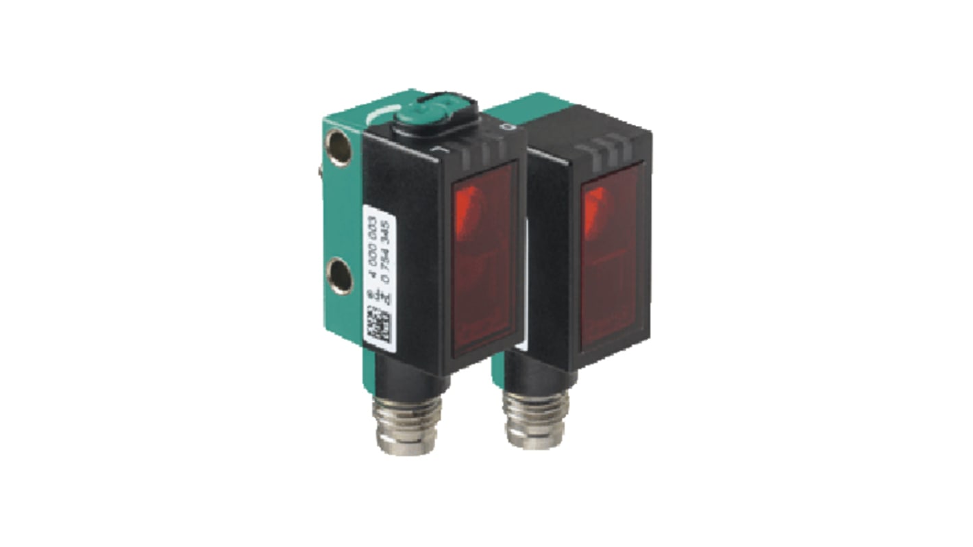 Pepperl + Fuchs Through Beam Photoelectric Sensor, Block Sensor, 0 → 12 m Detection Range IO-LINK