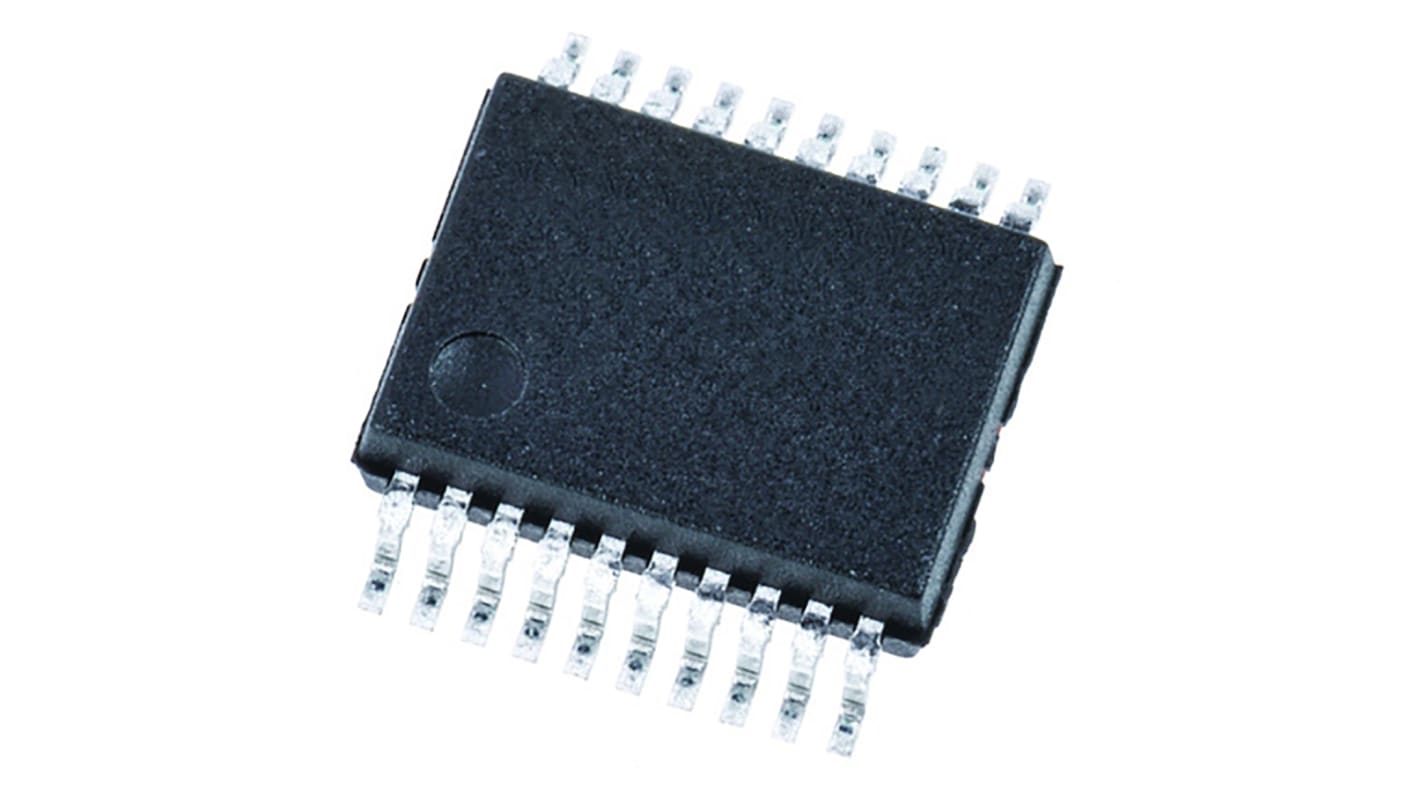 Renesas Electronics R5F1267ASP#V0, 16bit RL78 Microcontroller, RL78/G12, 24MHz, 4 kB Flash, 20-Pin LSSOP