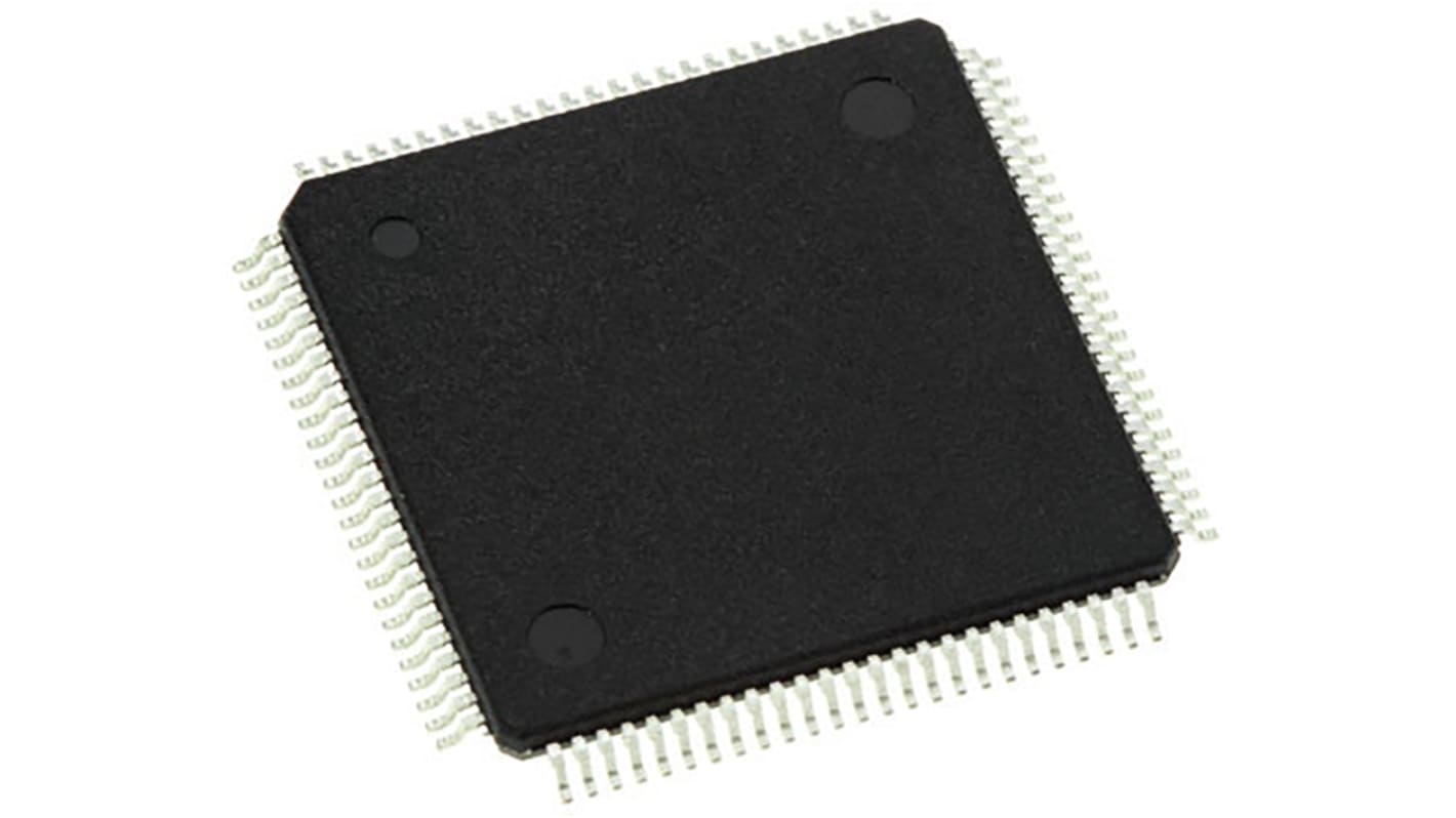 Renesas Electronics R5F524TAADFP#30, 32bit RXv2 CPU Microcontroller, RX24T, 80MHz, 256 kB Flash, 100-Pin LFQFP