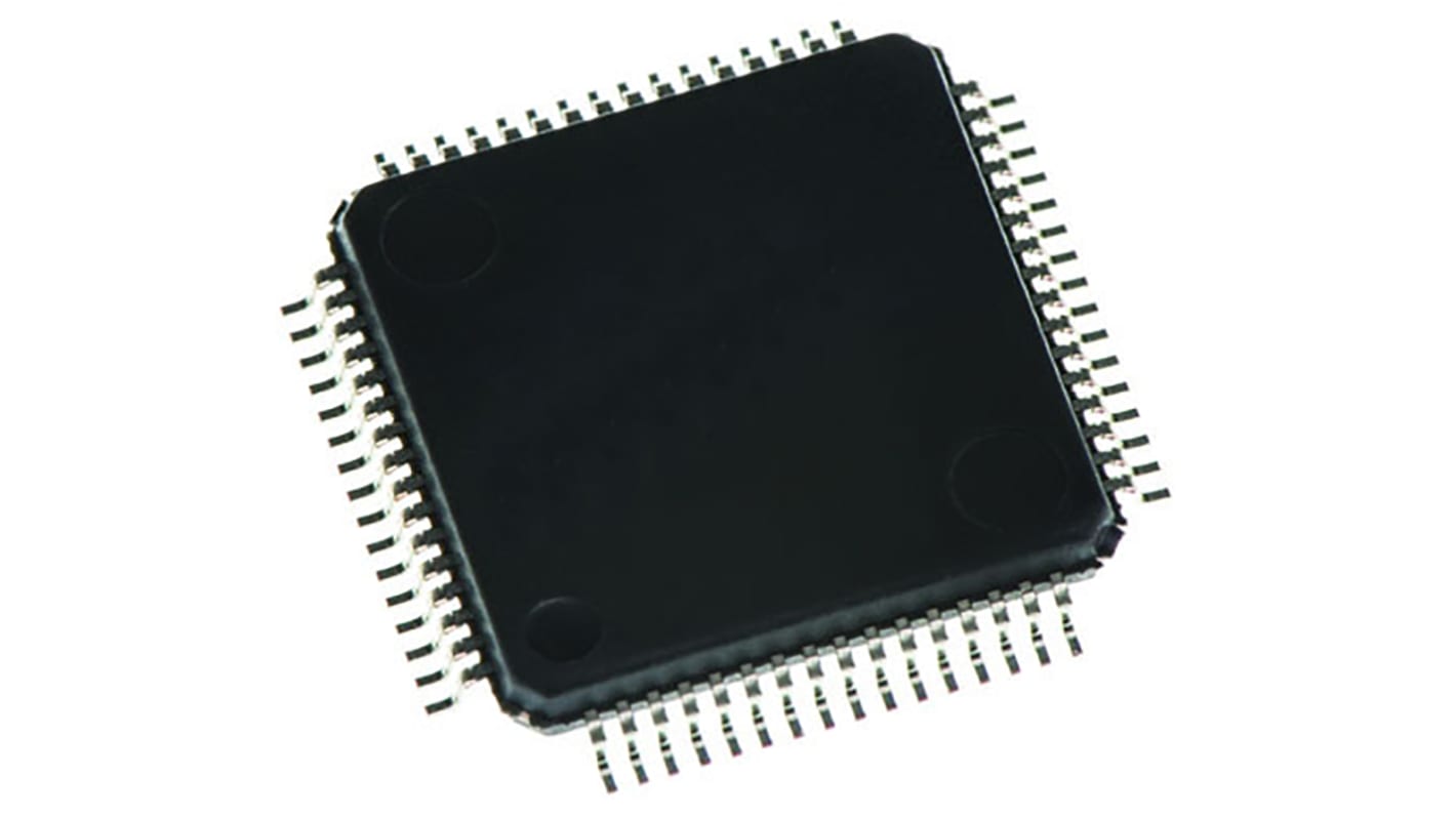 Renesas Electronics R5F562T7BDFK#V1, 32bit RX Microcontroller, RX62T, 100MHz, 128 kB Flash, 64-Pin LQFP