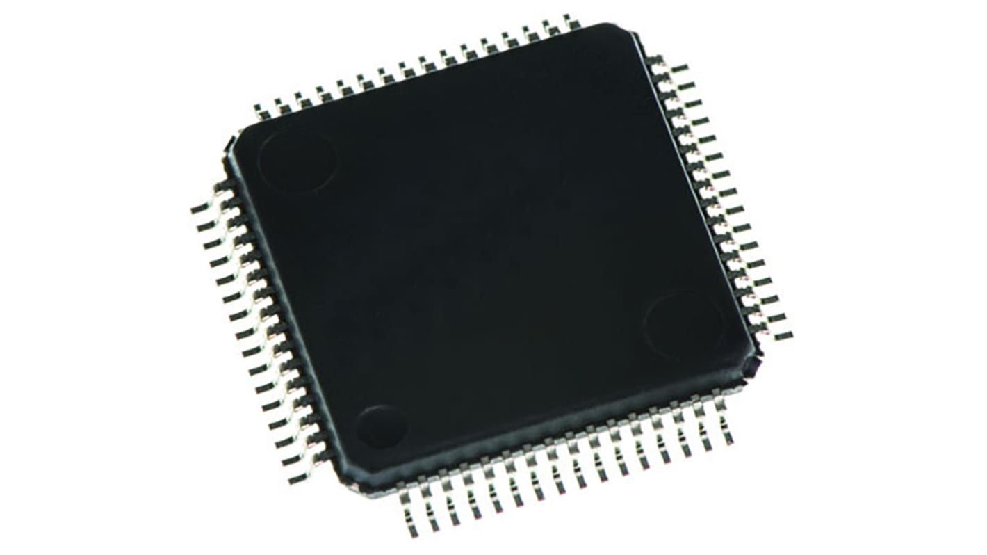 Renesas Electronics R5F562TAADFK#V1, 32bit RX Microcontroller, RX62T, 100MHz, 256 kB Flash, 64-Pin LQFP