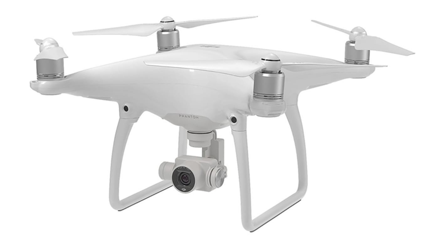 Drone DJI Phantom 4, portata max 6000m, durata di volo max 28min