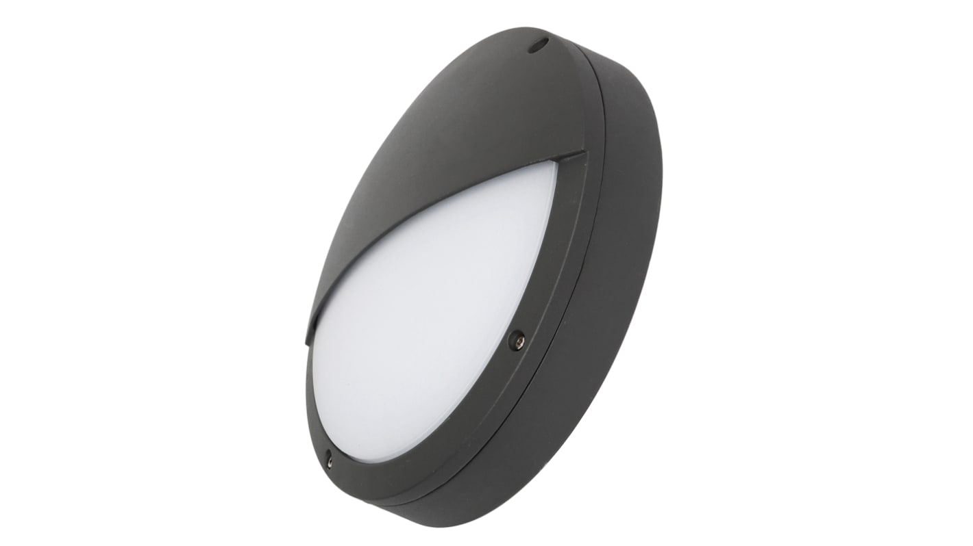 RS PRO Round LED Bulkhead Light, 15 W, IP54