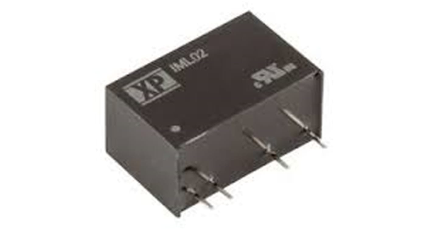 XP Power IML02 DC/DC-Wandler 2W 12 V dc IN, ±12V dc OUT / ±83mA Durchsteckmontage 4kV ac isoliert
