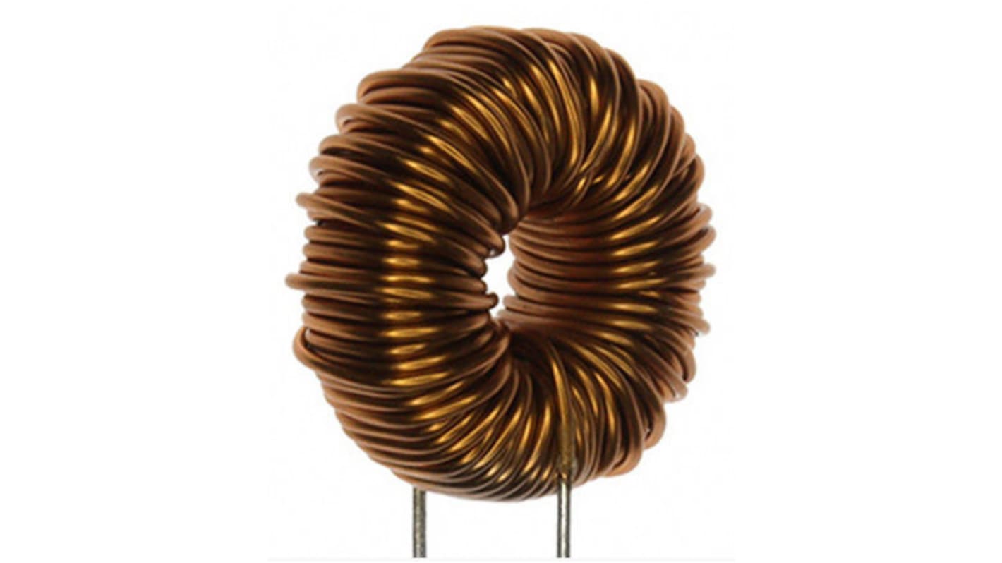 Wurth 470 μH ±20% Iron Powder Toroidal Inductor, 3A Idc, 110mΩ Rdc, WE-FI