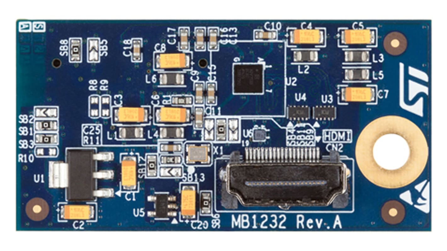 Příslušenství pro vývojové sady, pro použití s: Sady ST Discovery B-LCDAD-HDMI1 STMicroelectronics