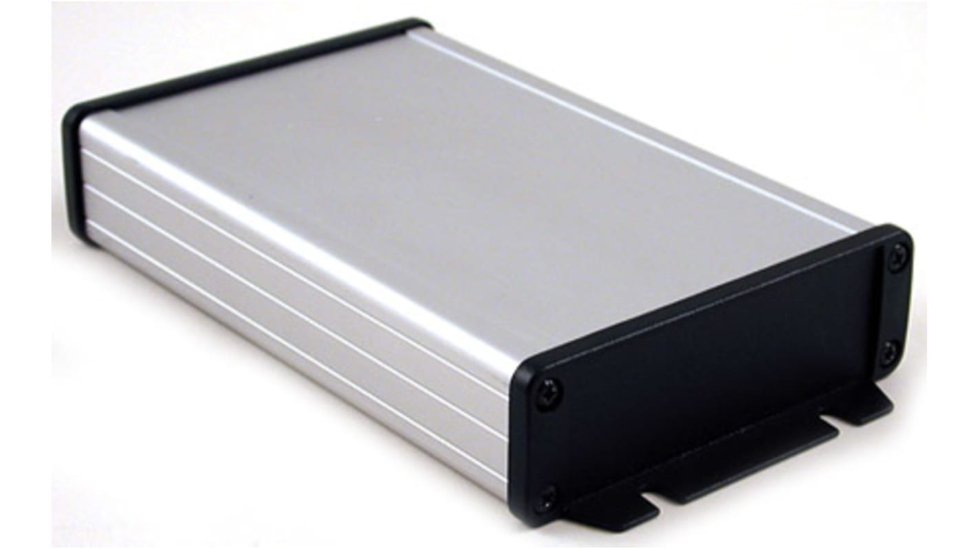 Caja Hammond de Aluminio Plateado, 34.9 x 106.9 x 191.6mm, IP54