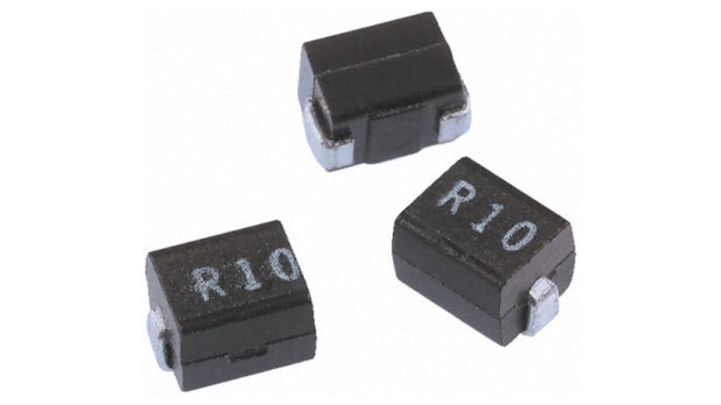 Wurth, WE-GF, 1812 (4532M) Shielded Wire-wound SMD Inductor with a Ferrite Core, 1 μH ±10% Wire-Wound 450mA Idc Q:50