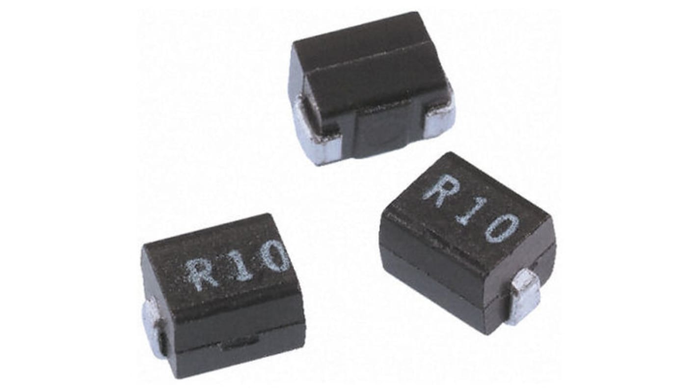 Wurth, WE-GF, 1210 (3225M) Shielded Wire-wound SMD Inductor with a Ferrite Core, 10 μH ±10% Wire-Wound 150mA Idc Q:30