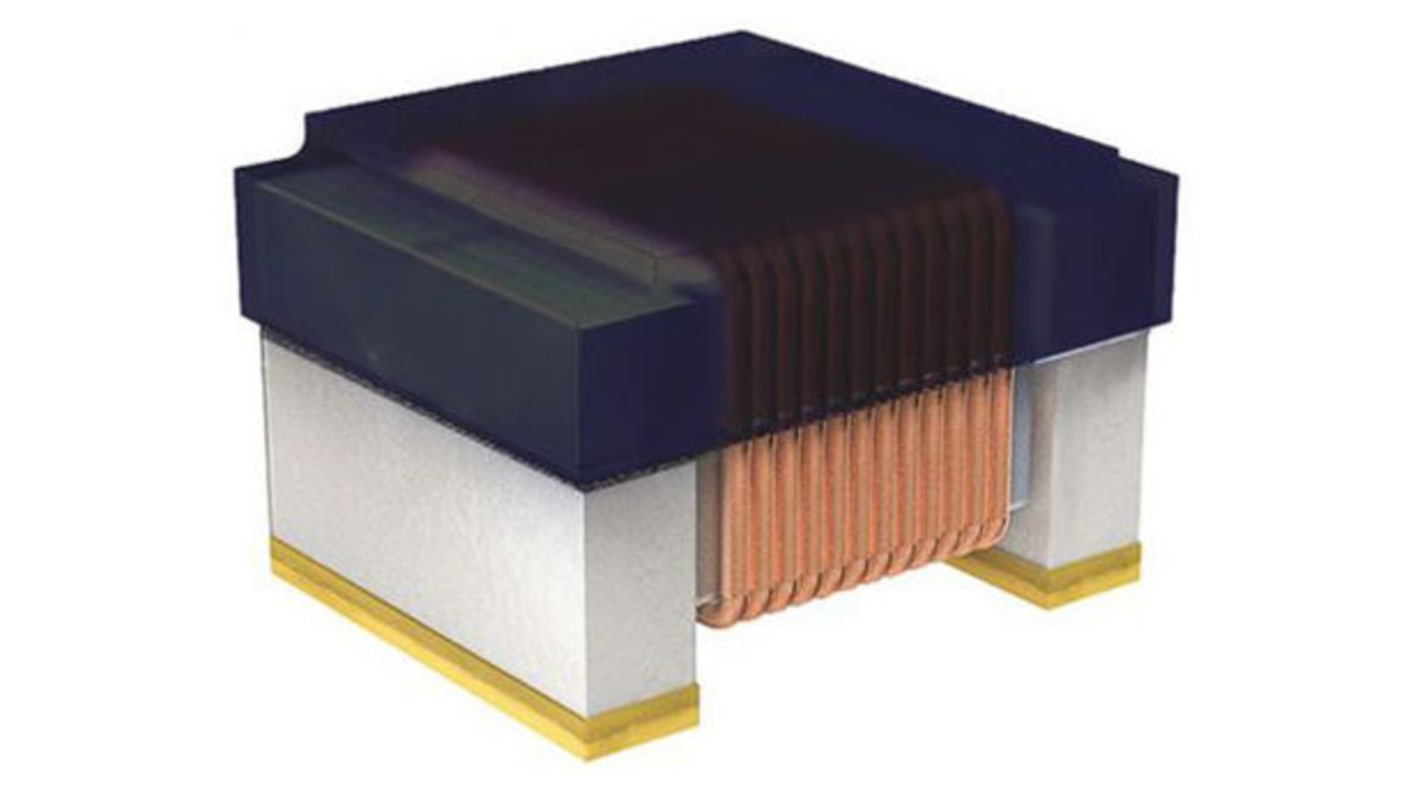 Wurth, WE-RFI, 1008A Wire-wound SMD Inductor with a Ferrite Core, 10 μH ±5% Wire-Wound 150mA Idc Q:15