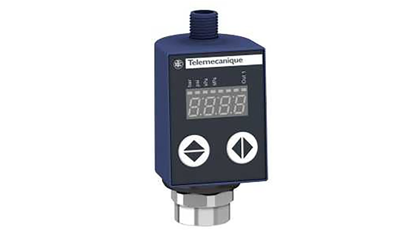 Pressostato Differenziale Telemecanique Sensors, 388 (Falling) bar, 400 (Rising) bar max, uscita Analogico, PNP-NO/NC