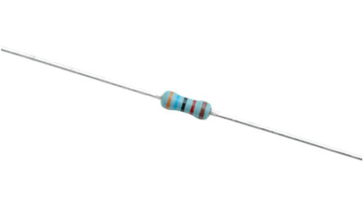 KOA 1kΩ Metal Film Resistor 0.5W ±1% MFS1/2CCT52A1001F