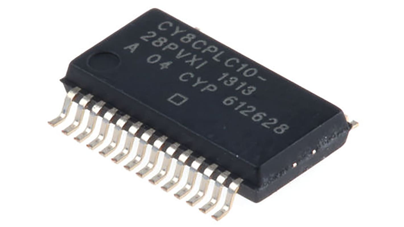 Infineon CY8C4245PVI-482, 32bit ARM Cortex M0 Microcontroller, PSoC 4200, 48MHz, 32 kB Flash, 28-Pin SSOP