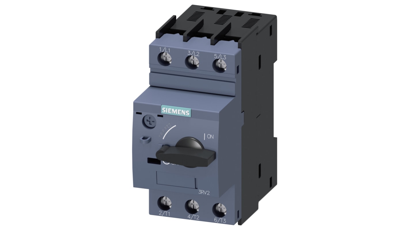 Disjoncteur moteur Siemens SIRIUS SRV2 4,5 → 6,3 A.