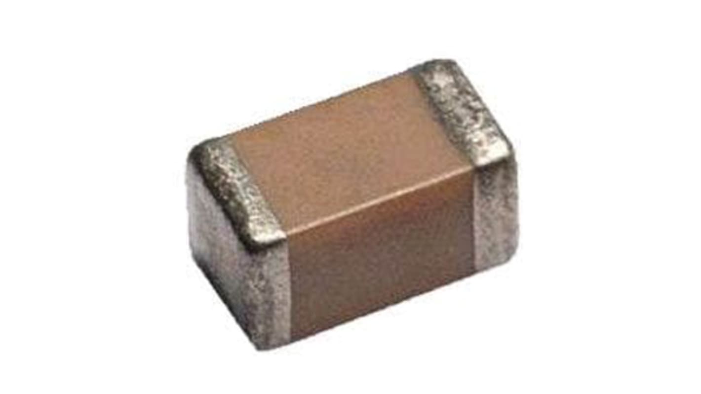 KYOCERA AVX 470pF Multilayer Ceramic Capacitor MLCC, 50V dc V, ±10% , SMD