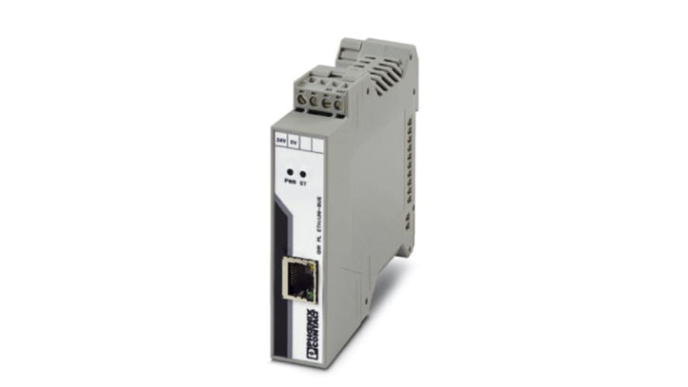 Phoenix Contact GW PL ETH/BASIC-BUS Series PLC Expansion Module for Use with Field Devices, Digital, Digital