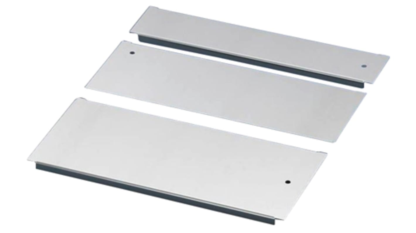 Rittal Steel Gland Plate for Use with 600 mm CM Enclosure, 150 x 600mm