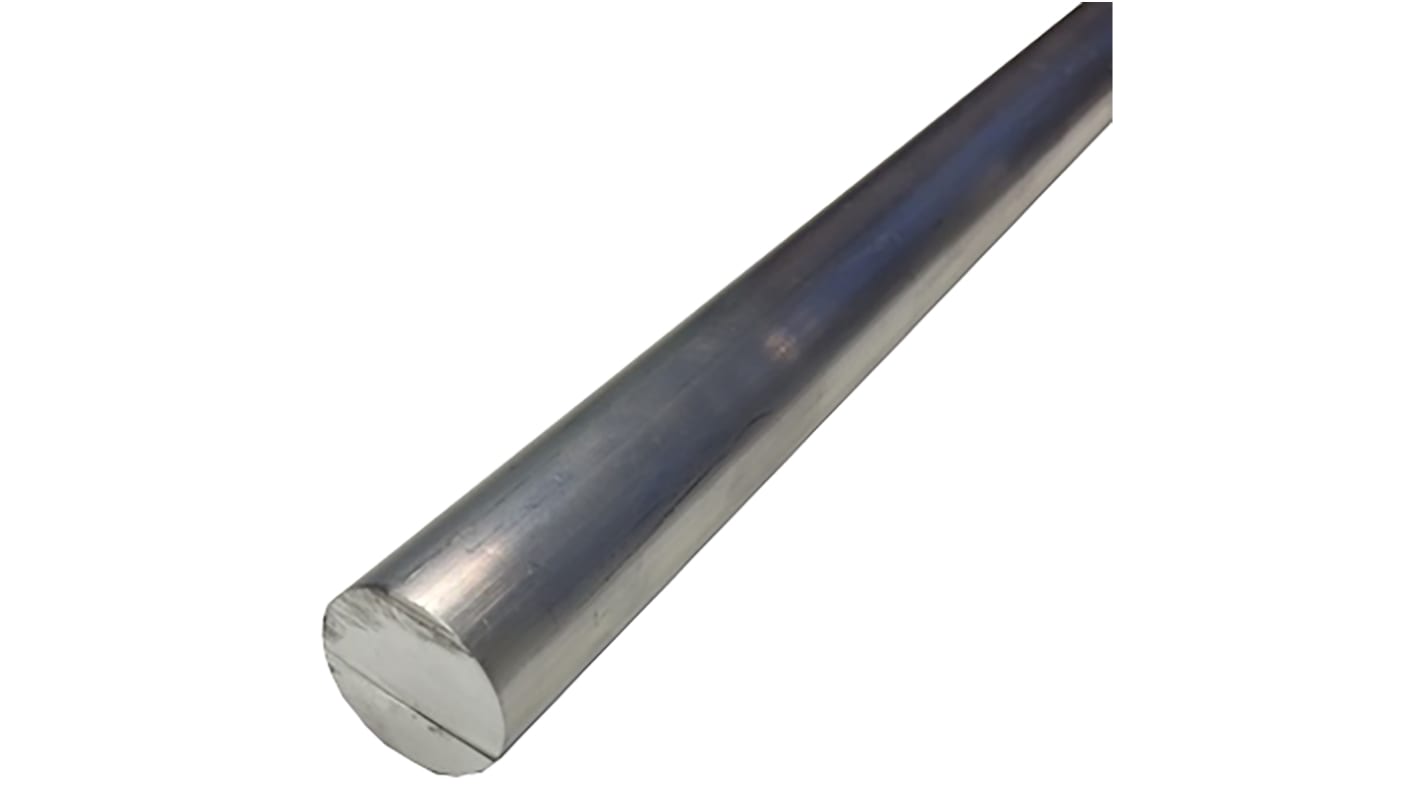 RS PRO Aluminium Rod 25mm Diameter, 1m L