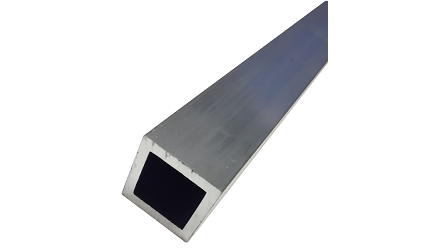 Square Aluminium Metal Tube, 1m L, 40mm W, 40mm H RS