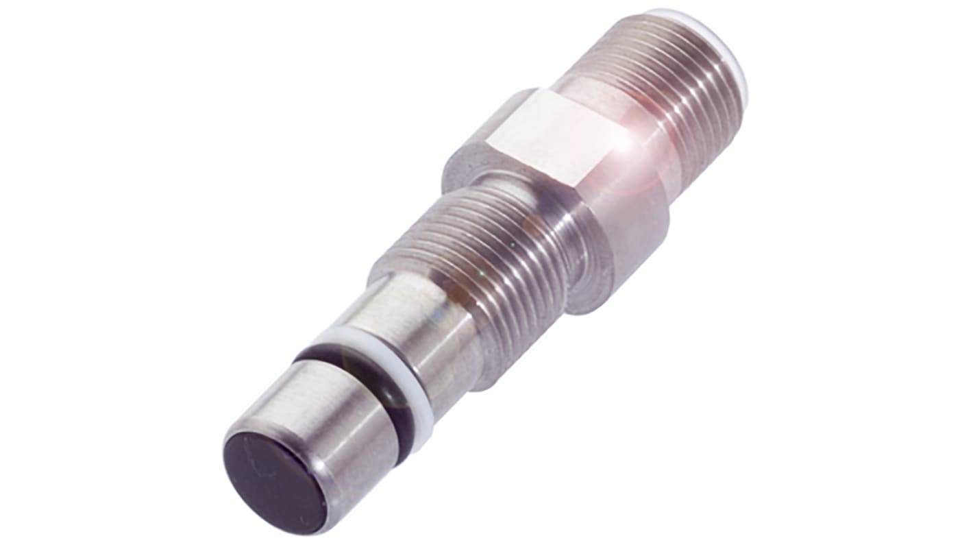 BALLUFF Inductive Barrel-Style Proximity Sensor, M12 x 1, 1.5 mm Detection, PNP Output, 10 → 30 V dc, IP68