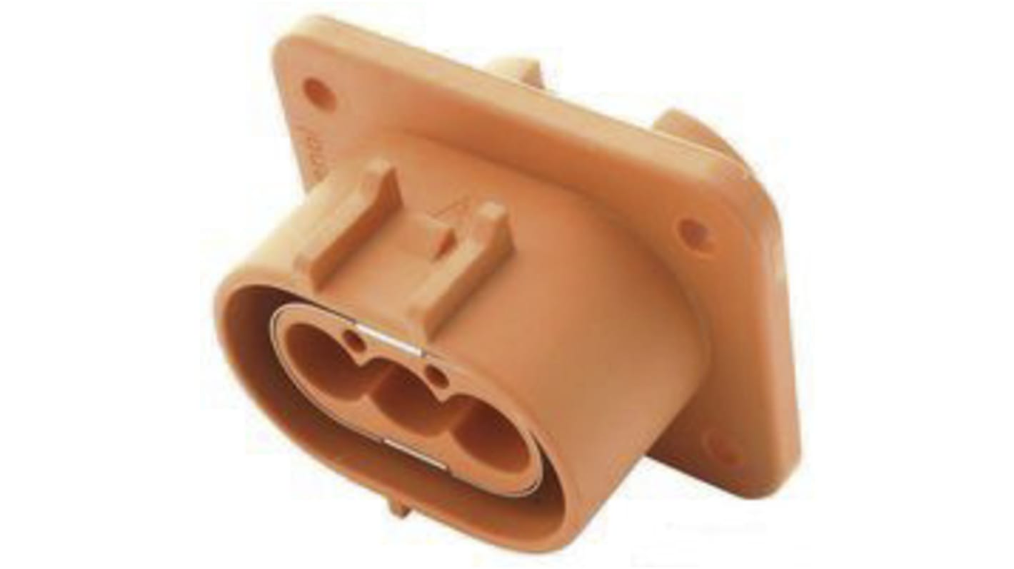Amphenol Industrial RADSOK Epower Lite EV-Steckverbinder, RADSOK-Buchse mit HVIL, 1-reihig, 3-polig, Male, 2,5 mm², /