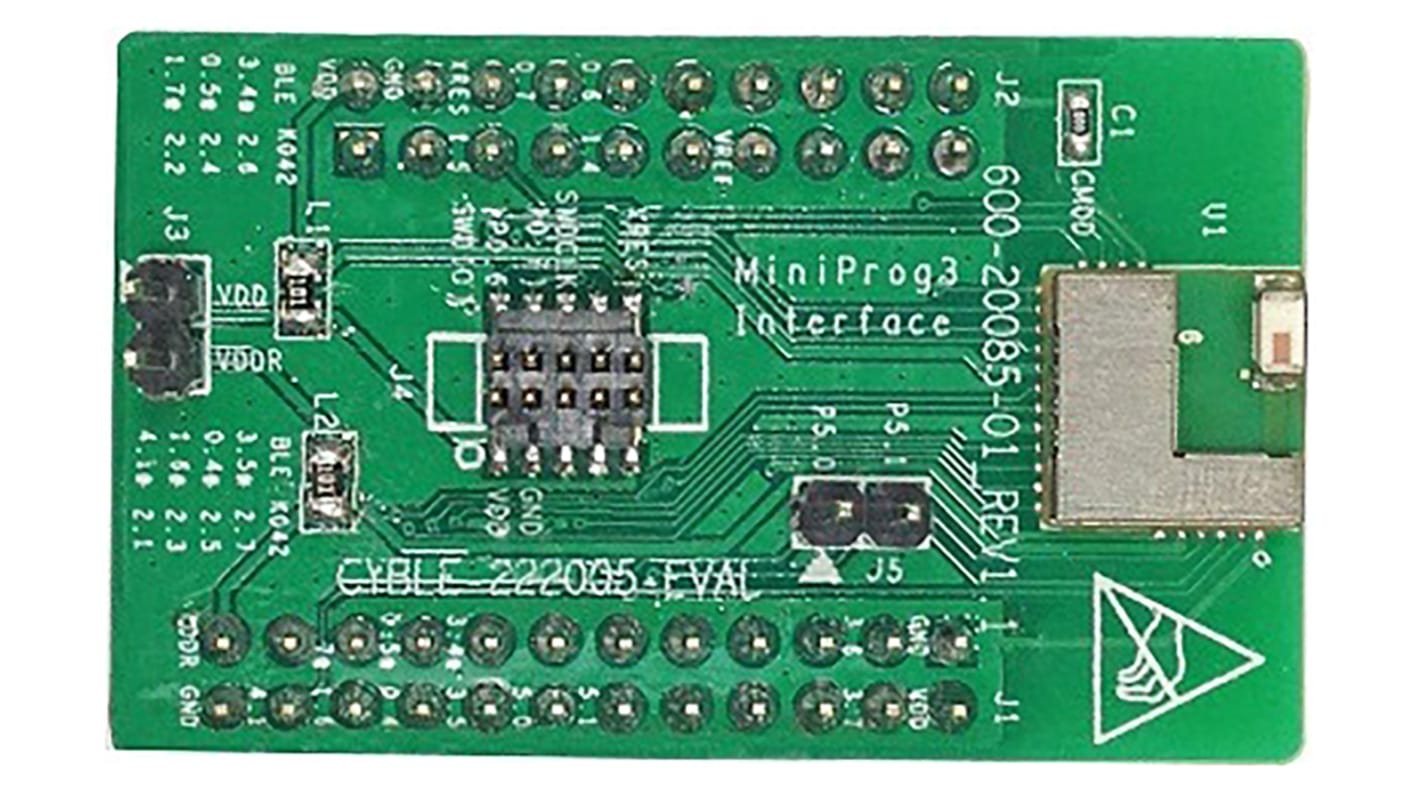 Cypress Semiconductor CYBLE-222005 Bluetooth Smart (BLE) Evaluation Board CYBLE-222005-EVAL